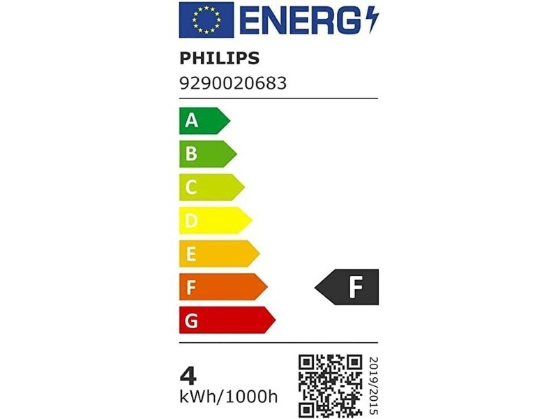 LED крушка Philips 8718699775810 50 W Бял F 4 W GU10 (3000K) (2 броя)