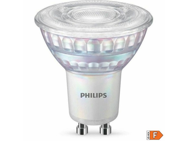 LED крушка Philips 8718699775810 50 W Бял F 4 W GU10 (3000K) (2 броя)
