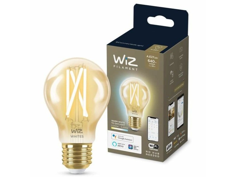 Крушка Wiz Многоцветен Златен F 7 W 50 W E27