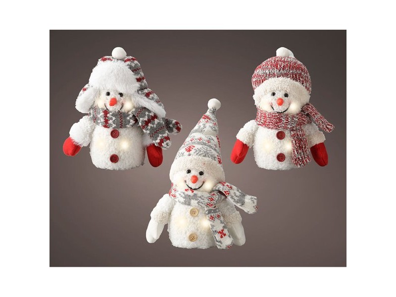 Коледна Украса LED Снежен Човек Lumineo 11 x 8 x 18 cm