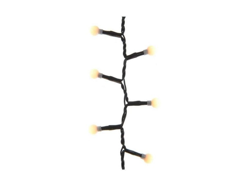 Гирлянда от LED Светлини Lumineo Cherry Compact Бял (14 m)