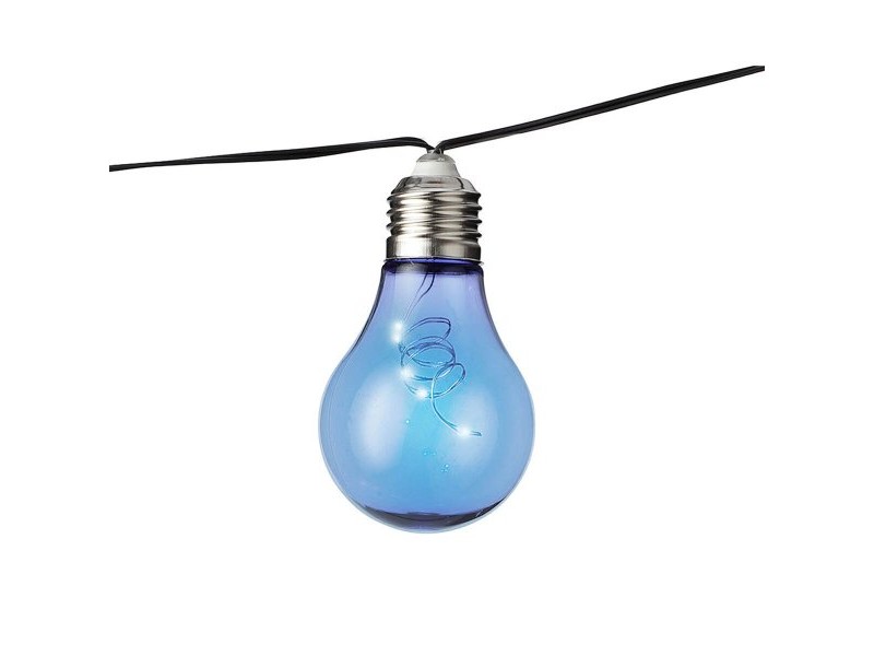 Гирлянда от LED Светлини Lumineo Черен Многоцветен Топло Бяло 4,5 m LED RGB 10