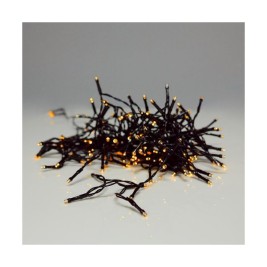 Гирлянда от LED Светлини AX8415210 Черен Топло Бяло 4 X 4,5 X 7 CM