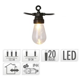 Гирлянда от LED Топки Party Lighting Vintage Топло Бяло 12,5 m