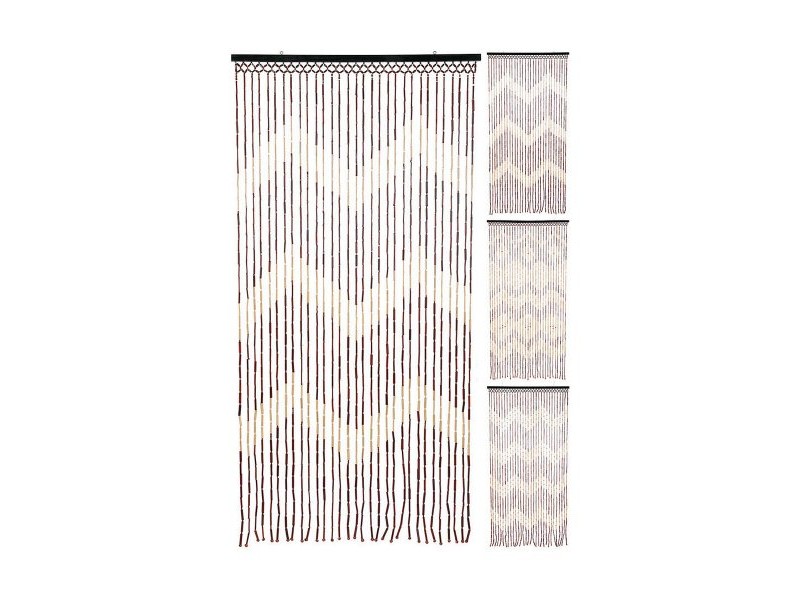 Завеса H&S Collection Навън Врата Бамбук 90 x 180 cm