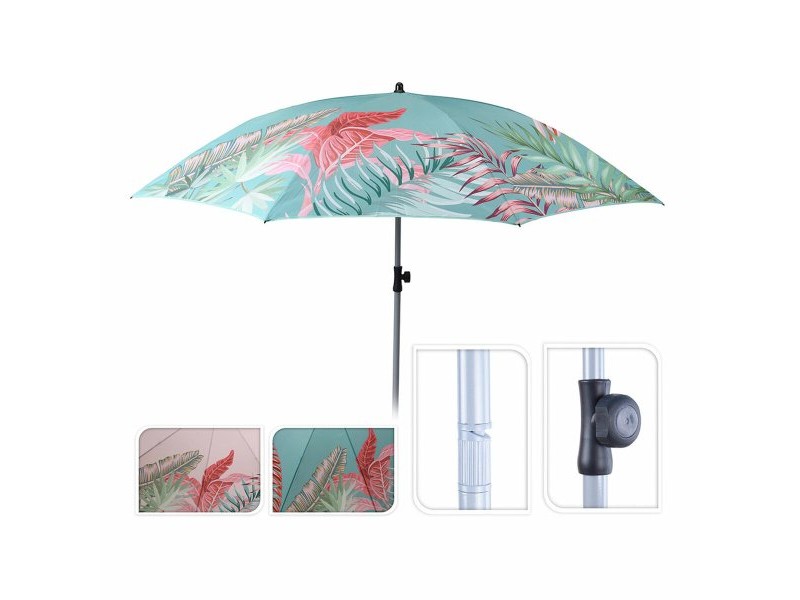 Чадър Pro Beach Ø 160 cm Ø 160 CM Животни Регилируем
