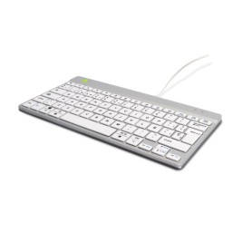 Клавиатура R-Go RGOCOESWDWH Бял Испанска Qwerty