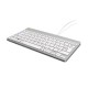 Клавиатура R-Go RGOCOESWDWH Бял Испанска Qwerty