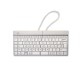 Клавиатура с мишка R-Go RGOSBESWLWH Бял испански QWERTY