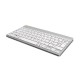 Клавиатура R-Go RGOCOESWLWH Бял Испанска Qwerty