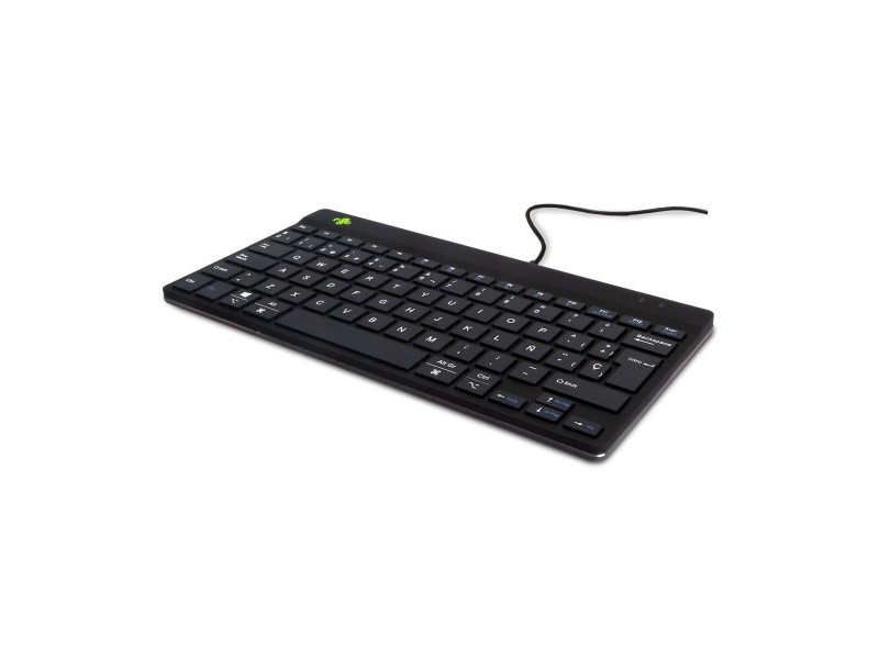 Клавиатура R-Go RGOCOESWDBL Черен Испанска Qwerty