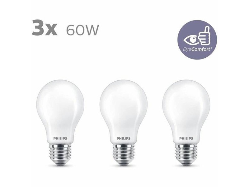 LED лампа Philips Bombilla E 7 W 60 W 806 lm (2700k) LED лампа Philips Bombilla E 7 W 60 W 806 lm (2700k)