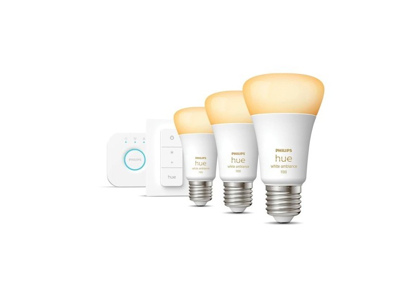 Смарт Крушка Philips 8719514291232 Бял F 11 W E27 806 lm (3 броя)