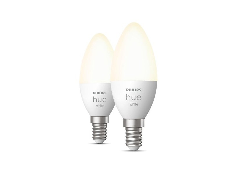 LED крушка Philips 8719514320628 Бял F E14 E27 470 lm (2 броя)
