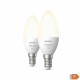 LED крушка Philips 8719514320628 Бял F E14 E27 470 lm (2 броя)