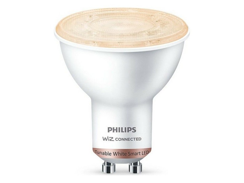 LED двуцветна крушка за лампа Philips Wiz Бял F 4,7 W GU10 345 Lm (2700 K) (2700-6500 K)