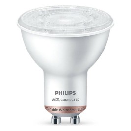 LED двуцветна крушка за лампа Philips Wiz Бял F 4,7 W GU10 345 Lm (2700 K) (2700-6500 K)