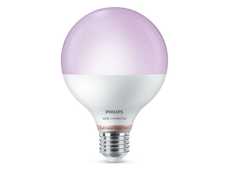 LED крушка Philips Wiz G95 Smart Full Colors F 11 W E27 1055 lm (2200K) (6500 K)