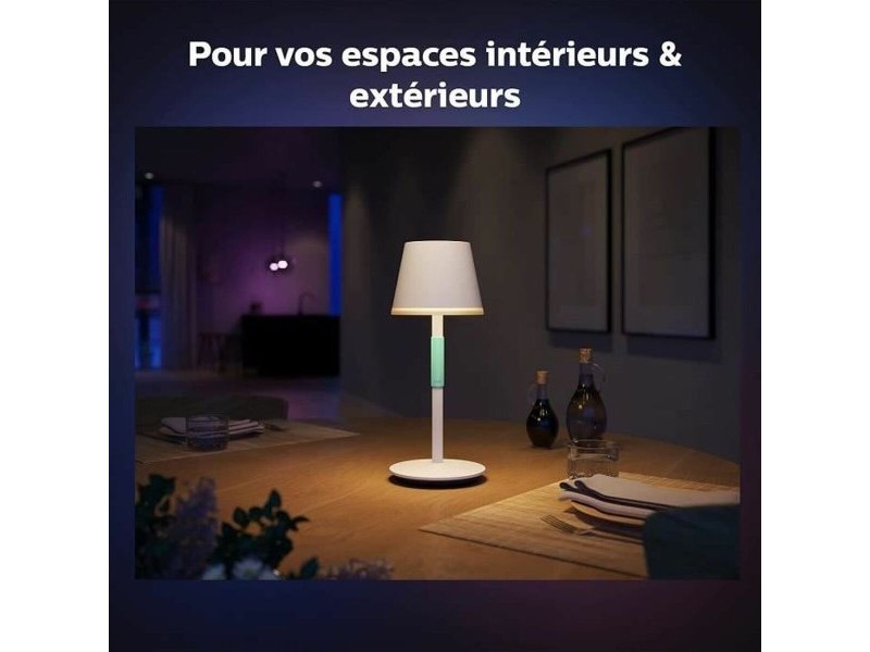 Настолна лампа Philips Бял Метал 220-240 V Настолна лампа Philips Бял Метал 220-240 V