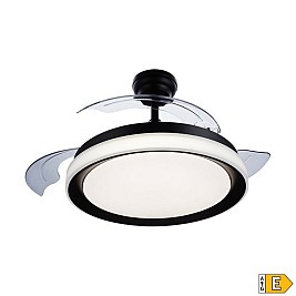 Вентилатор за таван с осветление Philips Atlas Черен 35 W 28 W 4500 Lm (2700 K)