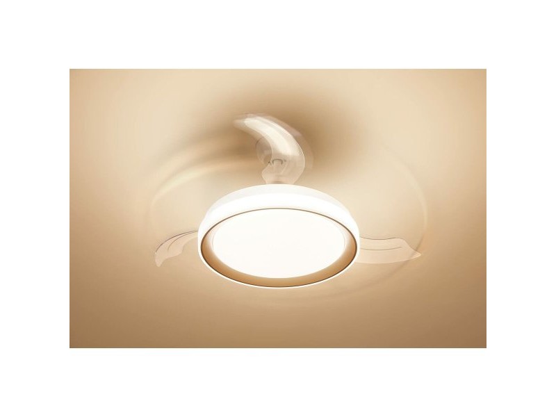 Вентилатор за таван с осветление Philips Atlas Златен 35 W 28 W 4500 Lm (2700 K)
