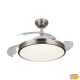 Вентилатор за таван с осветление Philips Atlas 35 W 28 W 4500 Lm никел (2700 K)