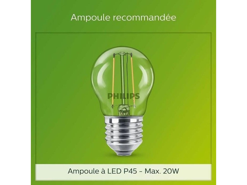 Лампа Philips Luminarias de exterior Антрацит E27 230 V 2700 K