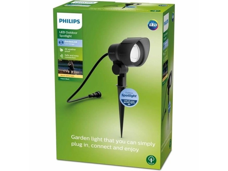 Лампа Philips Черен 12 V Топло Бяло 600 lm (1 броя)