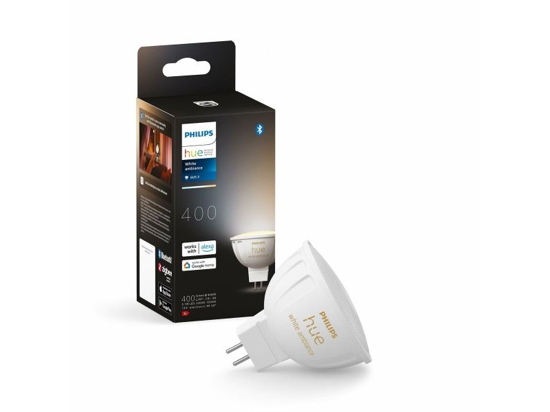 LED крушка Philips Бял G 35 W GU5.3 400 lm (2200K) (6500 K)