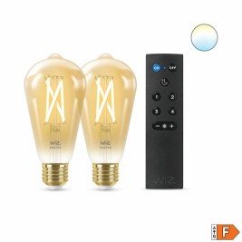 Смарт Крушка Wiz ST64 E27 50 W Многоцветен Златен 7 W 640 lm (2 броя)