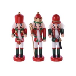 Декоративна фигурка Многоцветен Дървен Метал 4 X 3 X 12,5 CM
