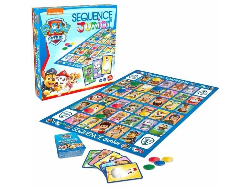 Настолна игра Goliath Junior Paw Patrol Sequence
