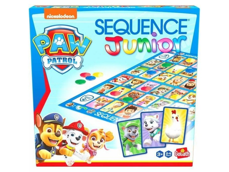 Настолна игра Goliath Junior Paw Patrol Sequence