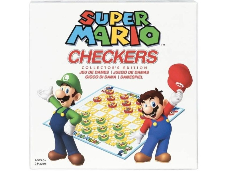 Настолна игра Goliath Super Mario Checkers