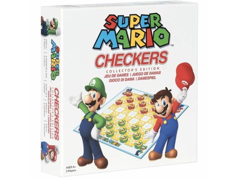 Настолна игра Goliath Super Mario Checkers