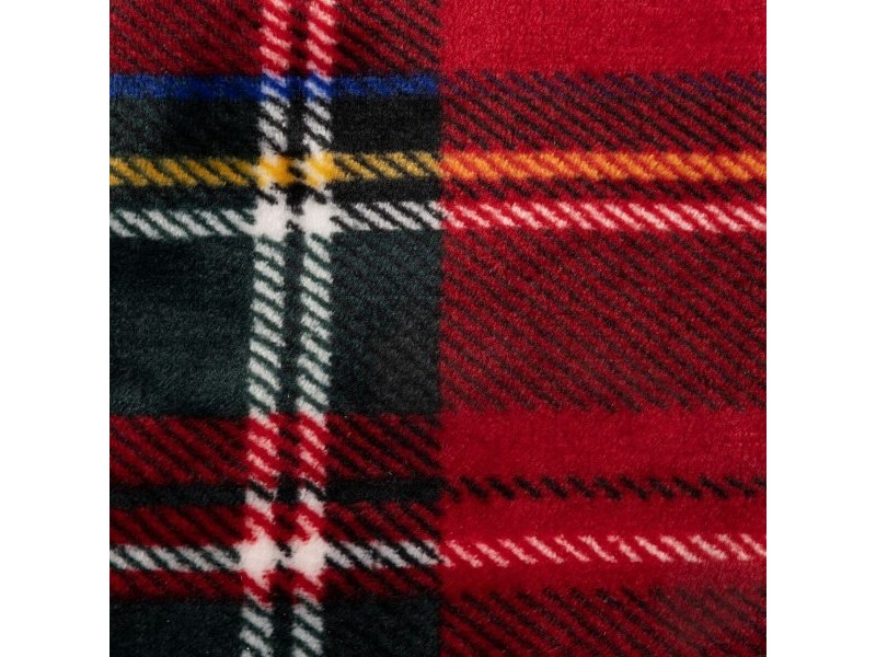 Фланелно Одеяло Home Textiles Червен Шотландски картини 150 x 200 cm Фланелно Одеяло Home Textiles Червен Шотландски картини 150 x 200 cm