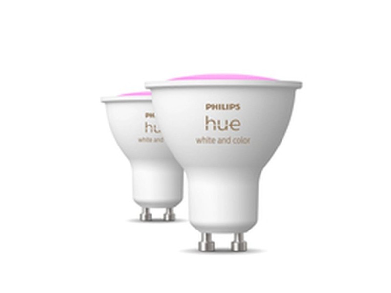 LED крушка Philips Бял E GU10 400 lm 2 броя (6500 K)