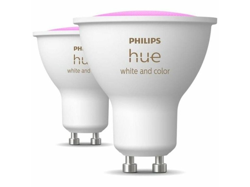 LED крушка Philips Бял E GU10 400 lm 2 броя (6500 K)