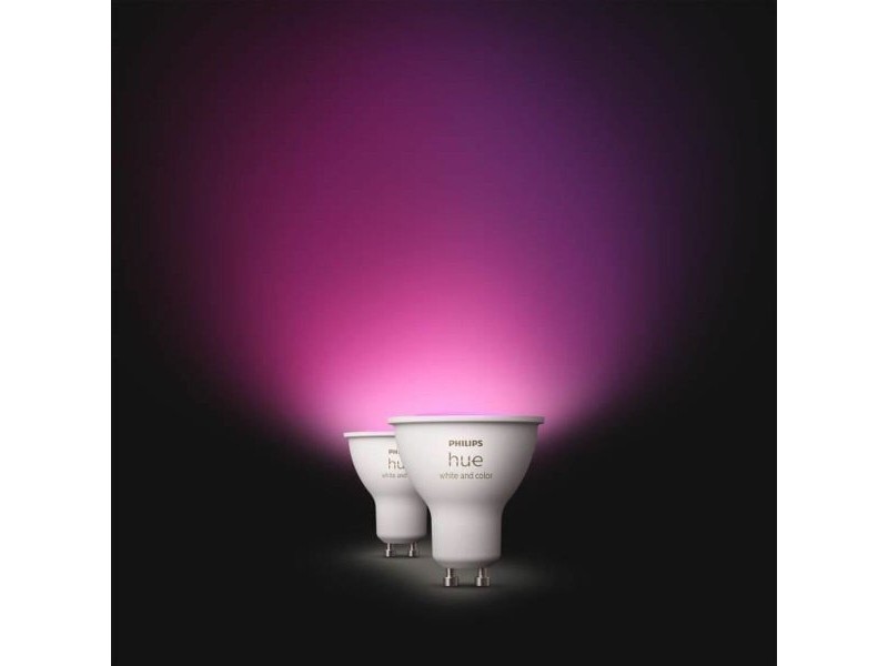 LED крушка Philips Бял E GU10 400 lm 2 броя (6500 K)