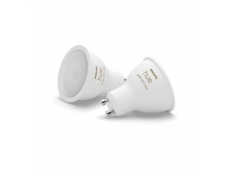 LED крушка Philips Бял E GU10 400 lm 2 броя (6500 K)
