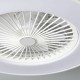 Вентилатор за таван с осветление Philips Бял
