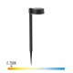 Соларен градински кол Philips Vynce 1,5 W 11,2 x 14,2 x 54 cm Черен Пластмаса Кръгъл (2700 K) (Топло Бяло) (1 броя)