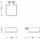 Аплик за стена Philips 1,5 W 200 Lm Слънчев Квадратек (2700 K)