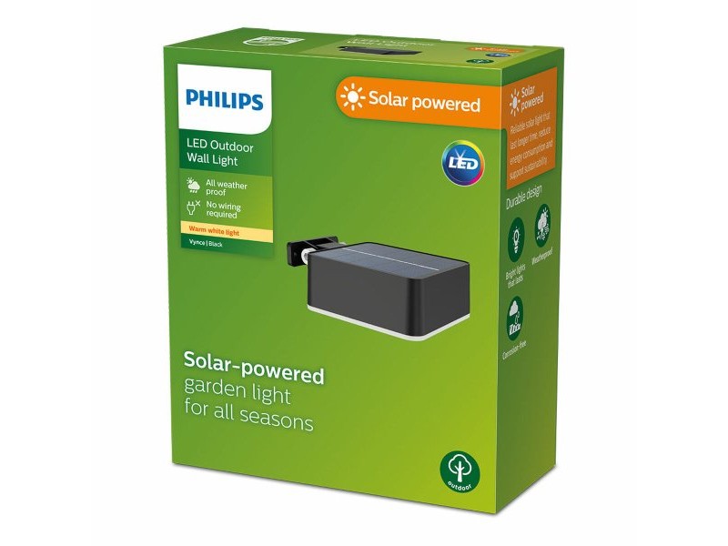 Аплик за стена Philips 1,5 W 200 Lm Слънчев Квадратек (2700 K)