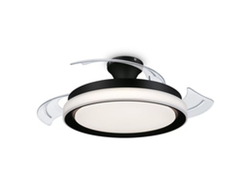 Вентилатор за таван с осветление Philips Atlas Бял Черен (4000 K) (2700 K)