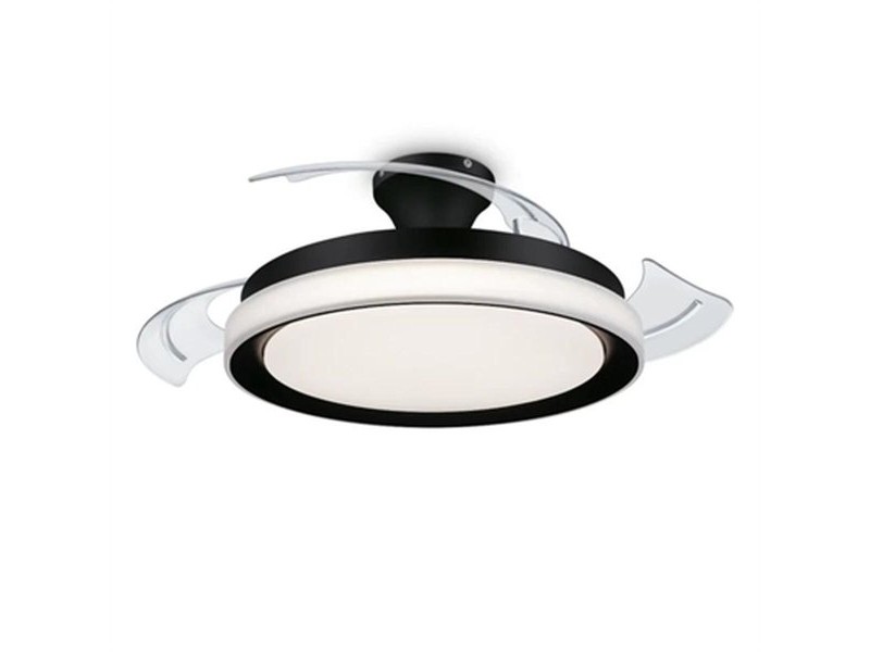 Вентилатор за таван с осветление Philips Atlas Бял Черен (4000 K) (2700 K)
