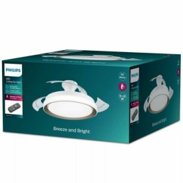 Вентилатор за таван с осветление Philips 929004081801 Бял Златен (4000 K) (2700 K)