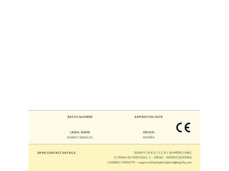 LED крушка Philips E 8,9 W G24 1100 Lm 3,4 x 3,4 x 17,1 cm (4000K)
