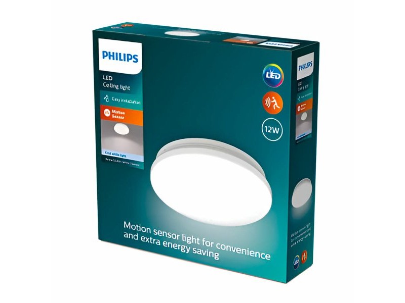LED Таванна Светлина Philips acuna 12 W Ø 24,5 cm Бял Метал (4000 K)