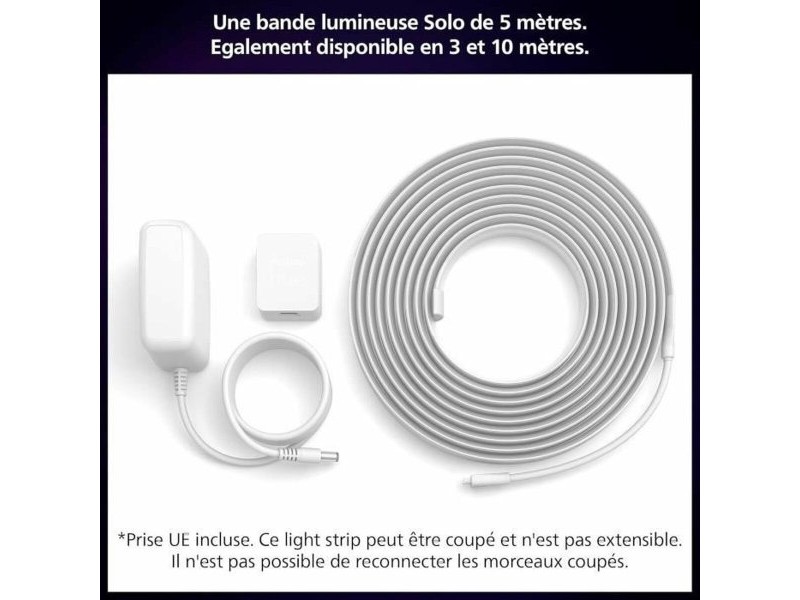 LED ленти Philips Solo Lightstrip Бял 20 W 5 m Топло Бяло